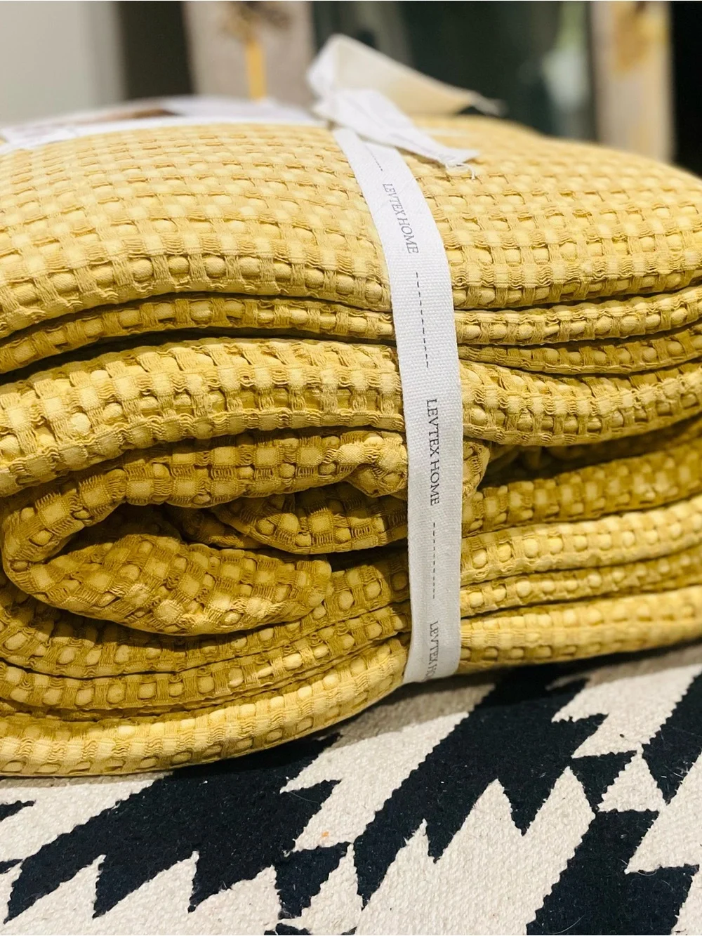 Levtex soft waffle
